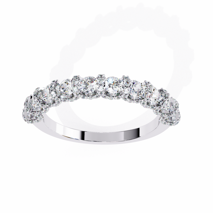 lab grown diamond | moissanite Jewellery Eclipsa Lab Grown Diamond OR Moissanite Ring by Rabbito Jewels