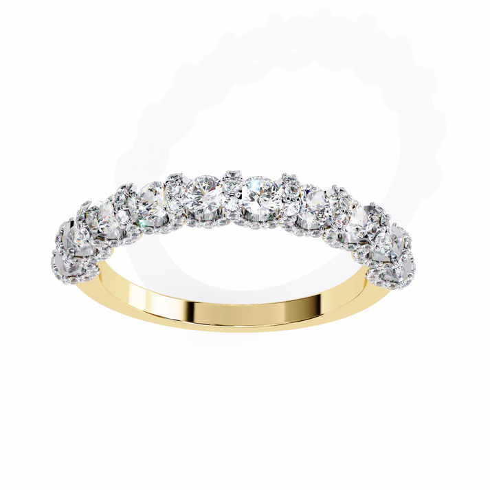 lab grown diamond | moissanite Jewellery Eclipsa Lab Grown Diamond OR Moissanite Ring by Rabbito Jewels