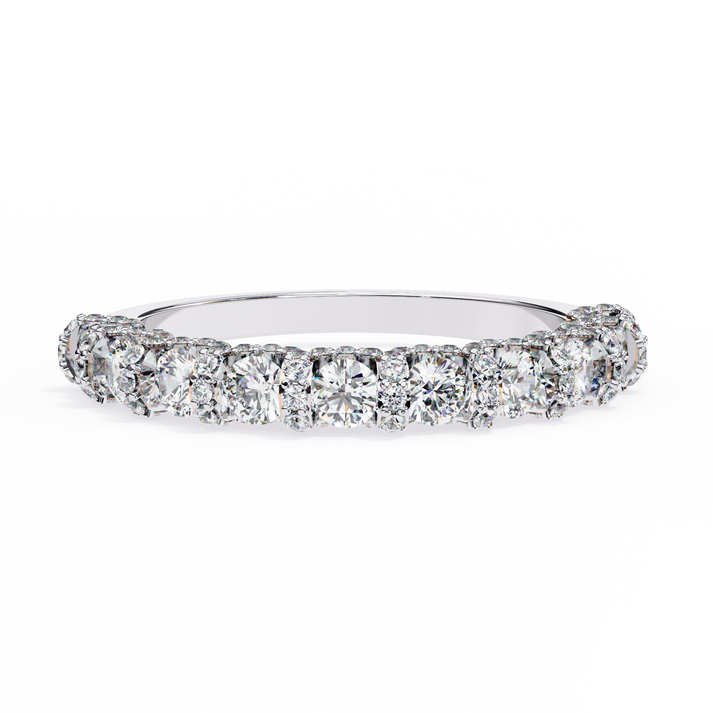 lab grown diamond | moissanite Jewellery Eclipsa Lab Grown Diamond OR Moissanite Ring Silver by Rabbito Jewels