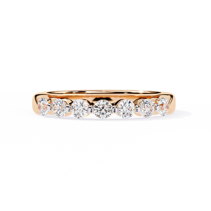 lab grown diamond | moissanite Jewellery Valoria Lab Grown Diamond OR Moissanite Ring Rose Gold 14K by Rabbito Jewels