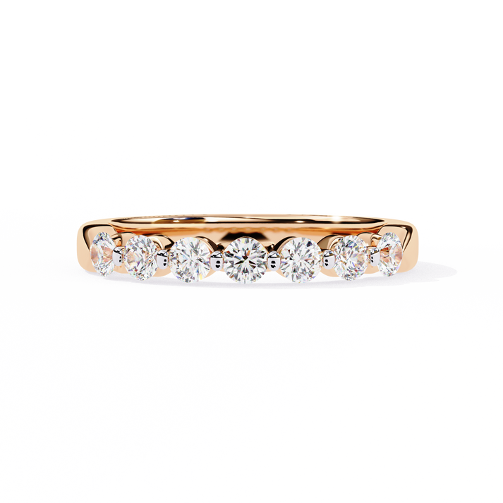 lab grown diamond | moissanite Jewellery Valoria Lab Grown Diamond OR Moissanite Ring Rose Gold 14K by Rabbito Jewels