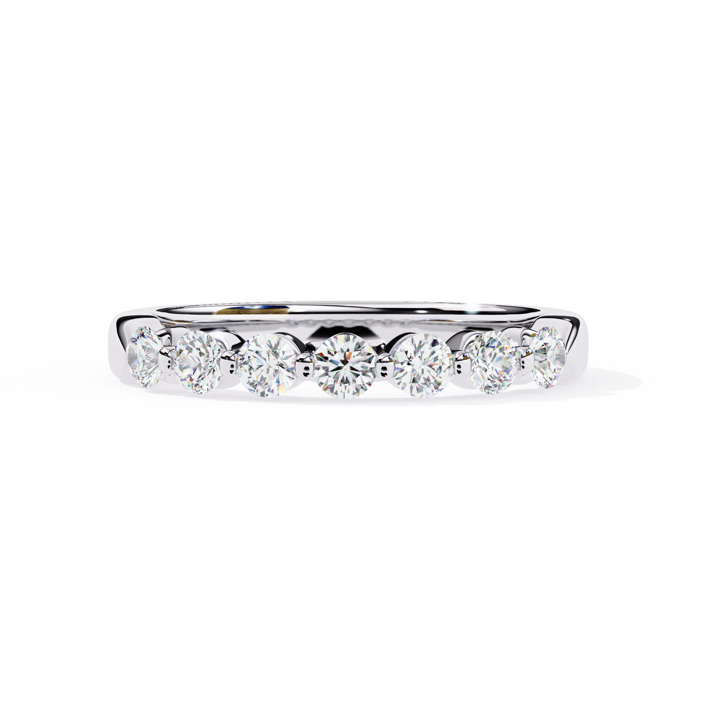 lab grown diamond | moissanite Jewellery Valoria Lab Grown Diamond OR Moissanite Ring White Gold 14K by Rabbito Jewels