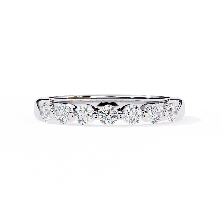 lab grown diamond | moissanite Jewellery Valoria Lab Grown Diamond OR Moissanite Ring White Gold 14K by Rabbito Jewels