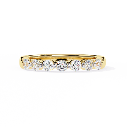 lab grown diamond | moissanite Jewellery Valoria Lab Grown Diamond OR Moissanite Ring Yellow Gold 14K by Rabbito Jewels