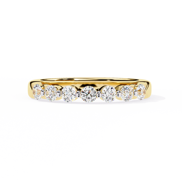 lab grown diamond | moissanite Jewellery Valoria Lab Grown Diamond OR Moissanite Ring Yellow Gold 14K by Rabbito Jewels