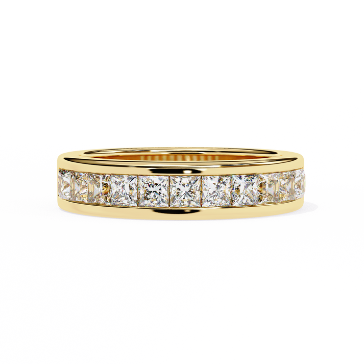 lab grown diamond | moissanite Jewellery Circe Lab Grown Diamond OR Moissanite Ring Yellow Gold 18K by Rabbito Jewels