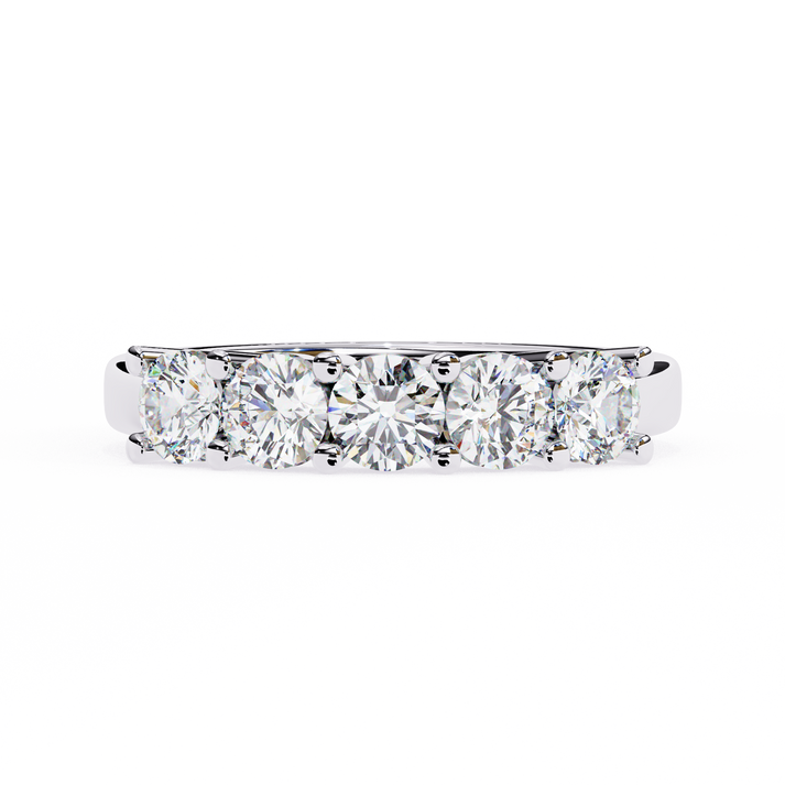 lab grown diamond | moissanite Jewellery Trellis Lab Grown Diamond OR Moissanite Ring Silver by Rabbito Jewels