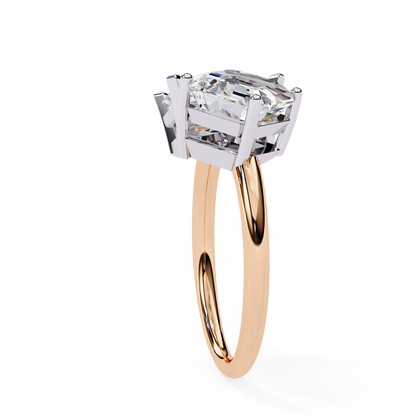 lab grown diamond | moissanite Jewellery Squared Toi Moi Lab Grown Diamond OR Moissanite Ring by Rabbito Jewels
