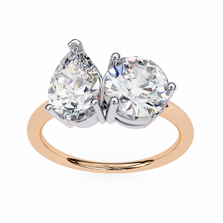 lab grown diamond | moissanite Jewellery Diva Toi Moi Lab Grown Diamond OR Moissanite Ring by Rabbito Jewels