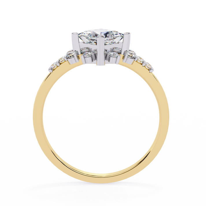 lab grown diamond | moissanite Jewellery Baritone Lab Grown Diamond OR Moissanite Ring by Rabbito Jewels
