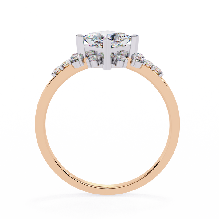 lab grown diamond | moissanite Jewellery Baritone Lab Grown Diamond OR Moissanite Ring by Rabbito Jewels