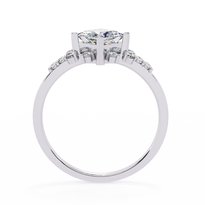 lab grown diamond | moissanite Jewellery Baritone Lab Grown Diamond OR Moissanite Ring by Rabbito Jewels