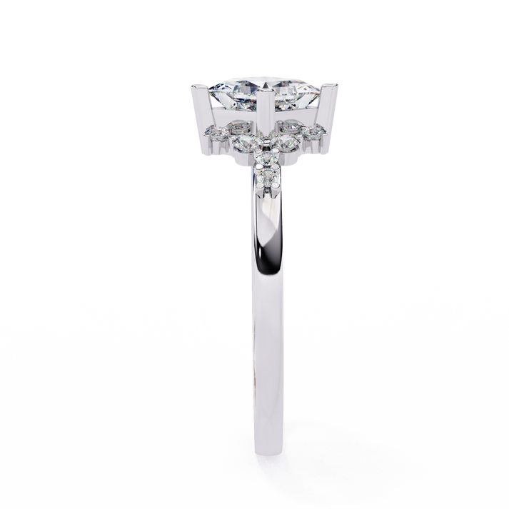 lab grown diamond | moissanite Jewellery Baritone Lab Grown Diamond OR Moissanite Ring by Rabbito Jewels