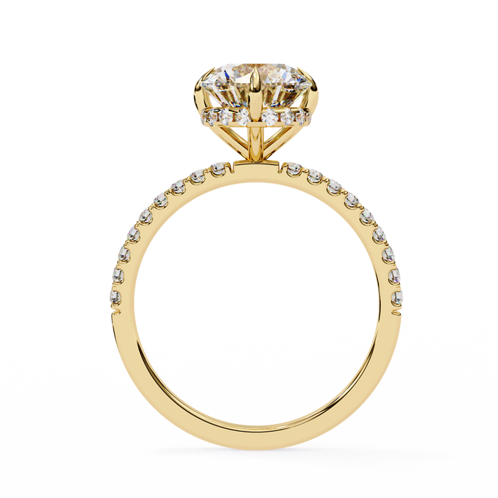 lab grown diamond | moissanite Jewellery Divine Union Lab Grown Diamond OR Moissanite Ring by Rabbito Jewels