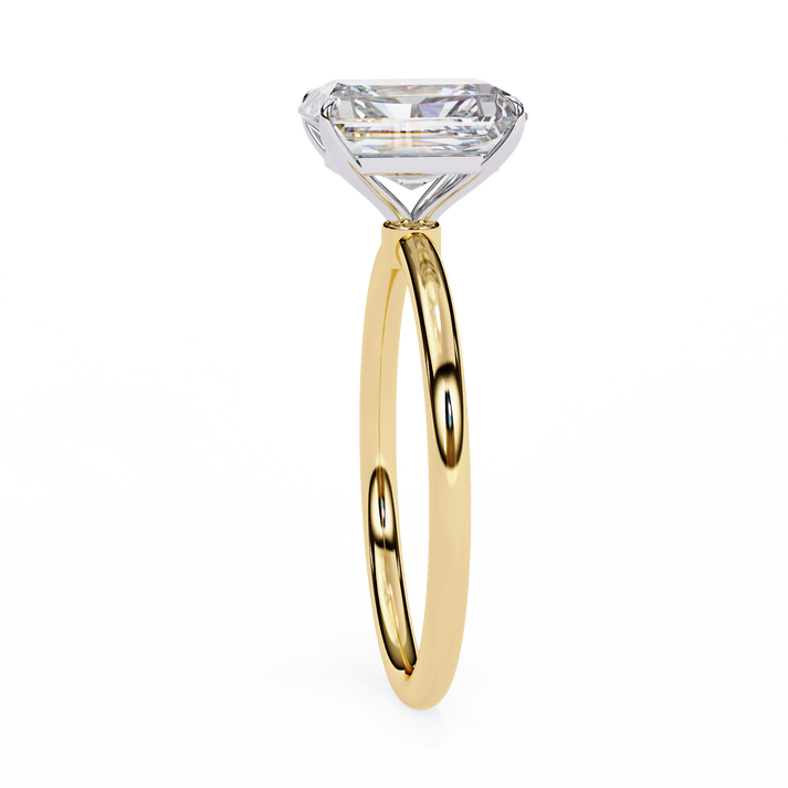 lab grown diamond | moissanite Jewellery 3.03CT Swiri Lab Grown Diamond OR Moissanite Ring by Rabbito Jewels