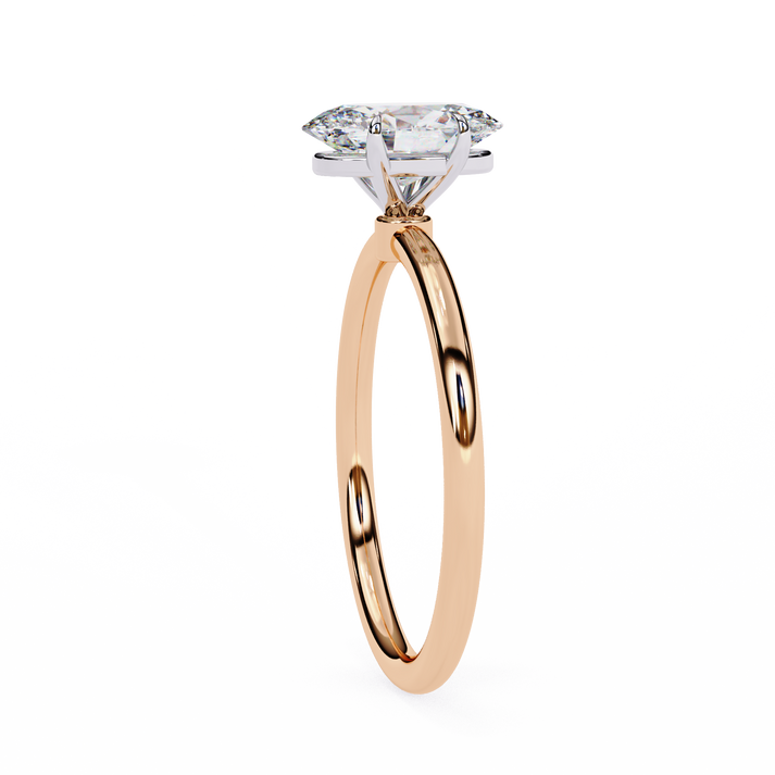 lab grown diamond | moissanite Jewellery Classic Union Lab Grown Diamond OR Moissanite Ring by Rabbito Jewels