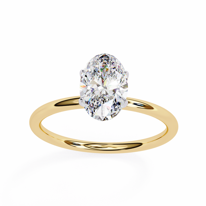 lab grown diamond | moissanite Jewellery Classic Union Lab Grown Diamond OR Moissanite Ring by Rabbito Jewels