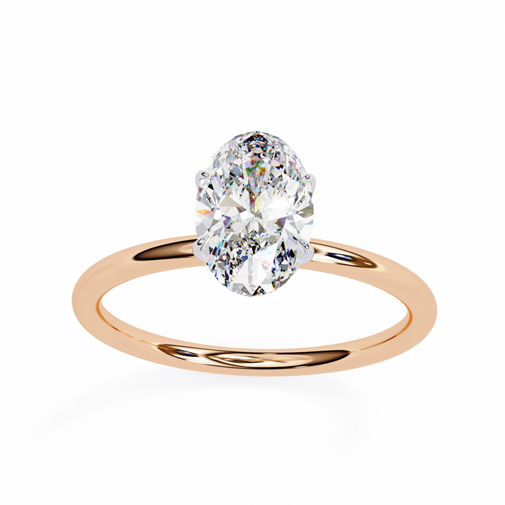 lab grown diamond | moissanite Jewellery Classic Union Lab Grown Diamond OR Moissanite Ring by Rabbito Jewels