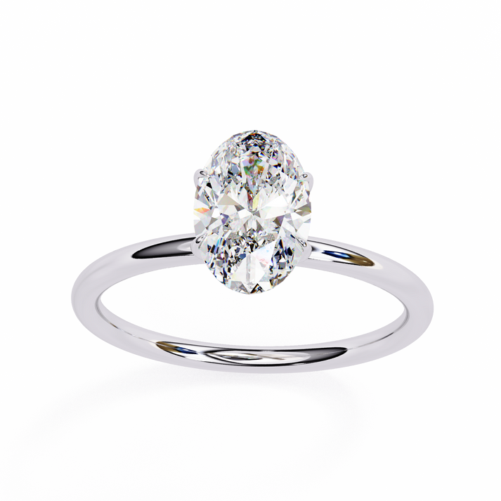 lab grown diamond | moissanite Jewellery Classic Union Lab Grown Diamond OR Moissanite Ring by Rabbito Jewels