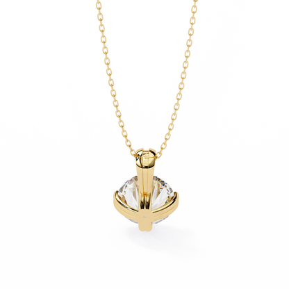 lab grown diamond | moissanite Jewellery Vesta Lab Grown Diamond OR Moissanite Pendant by Rabbito Jewels