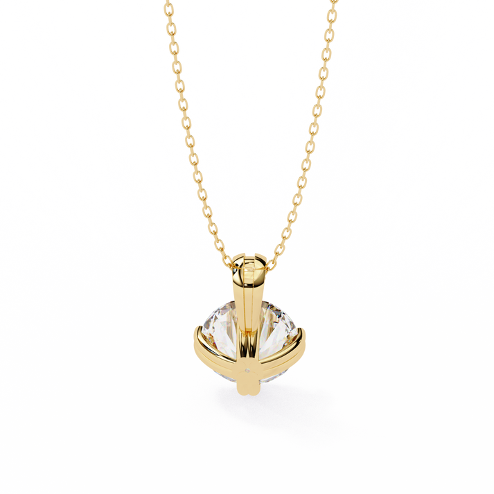 lab grown diamond | moissanite Jewellery Vesta Lab Grown Diamond OR Moissanite Pendant by Rabbito Jewels