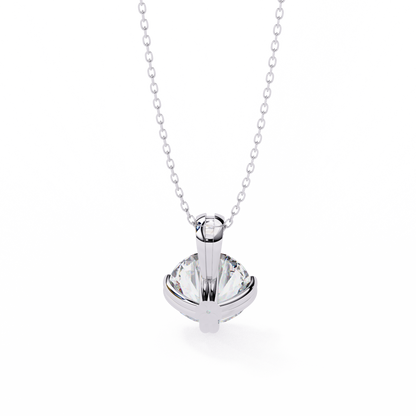 lab grown diamond | moissanite Jewellery Vesta Lab Grown Diamond OR Moissanite Pendant by Rabbito Jewels