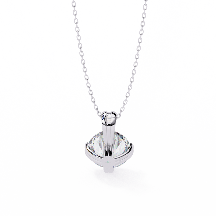 lab grown diamond | moissanite Jewellery Vesta Lab Grown Diamond OR Moissanite Pendant by Rabbito Jewels