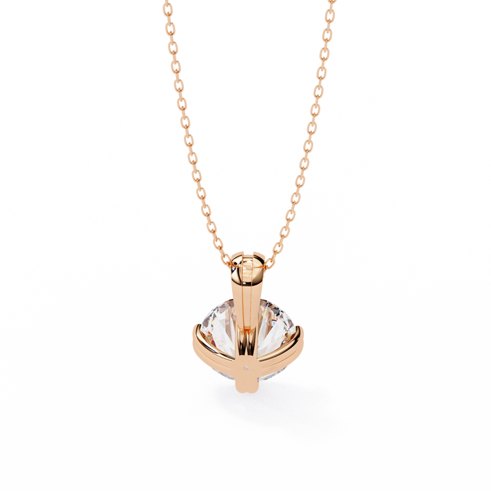 lab grown diamond | moissanite Jewellery Vesta Lab Grown Diamond OR Moissanite Pendant by Rabbito Jewels