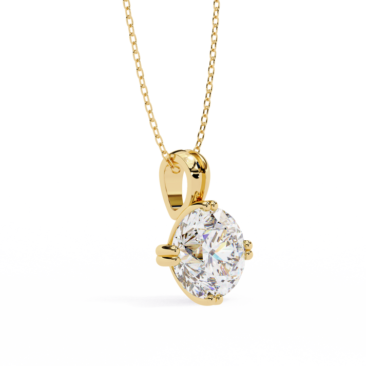 lab grown diamond | moissanite Jewellery Vesta Lab Grown Diamond OR Moissanite Pendant by Rabbito Jewels