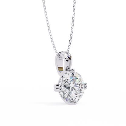 lab grown diamond | moissanite Jewellery Vesta Lab Grown Diamond OR Moissanite Pendant by Rabbito Jewels