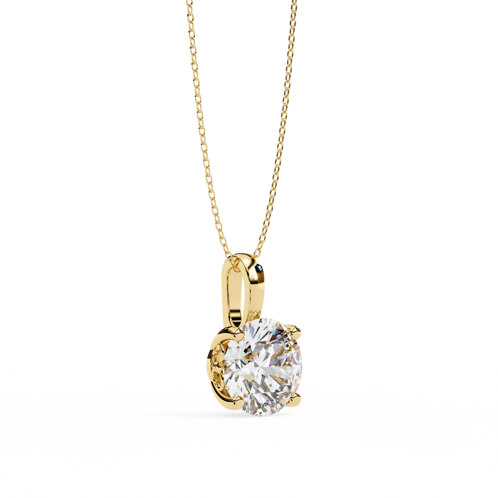 lab grown diamond | moissanite Jewellery Duo Lab Grown Diamond OR Moissanite Pendant by Rabbito Jewels