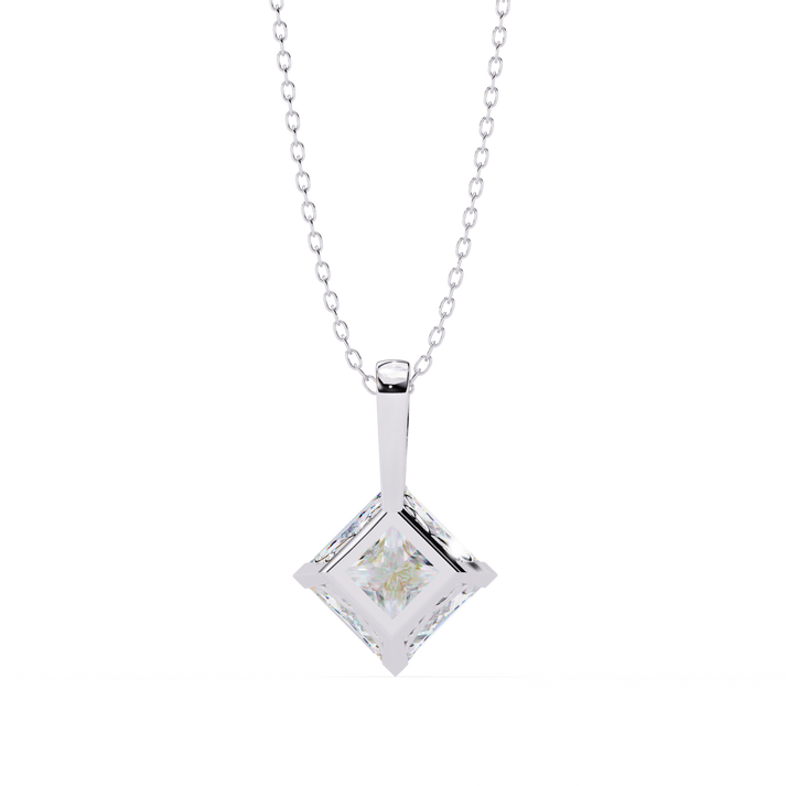lab grown diamond | moissanite Jewellery Radiance Lab Grown Diamond OR Moissanite Pendant by Rabbito Jewels