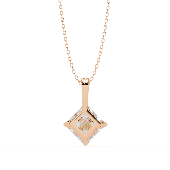 lab grown diamond | moissanite Jewellery Radiance Lab Grown Diamond OR Moissanite Pendant by Rabbito Jewels