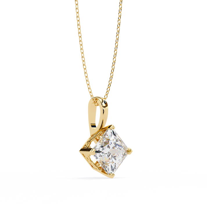 lab grown diamond | moissanite Jewellery Radiance Lab Grown Diamond OR Moissanite Pendant by Rabbito Jewels
