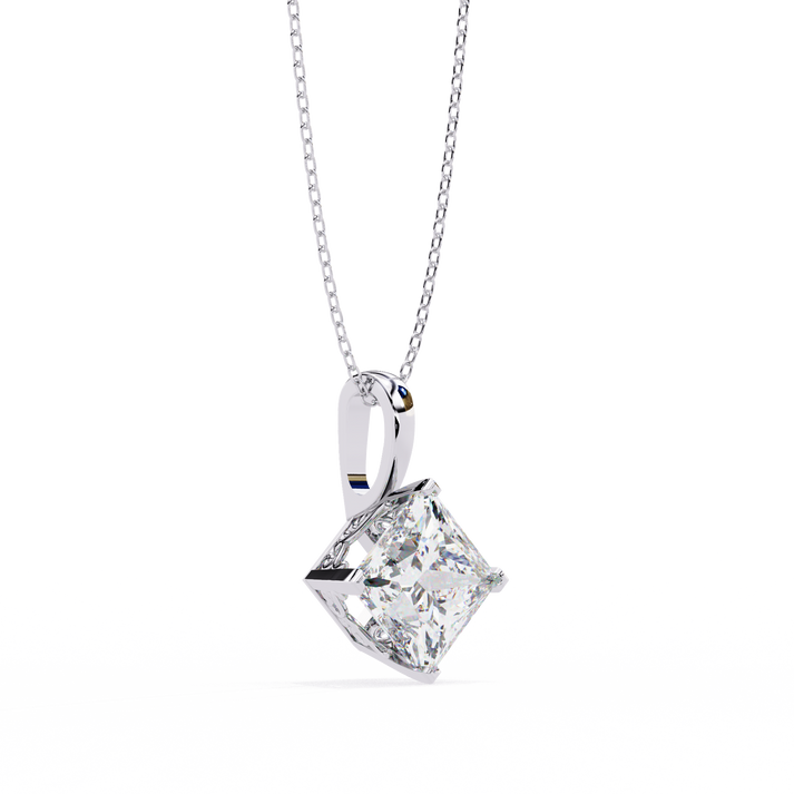 lab grown diamond | moissanite Jewellery Radiance Lab Grown Diamond OR Moissanite Pendant by Rabbito Jewels