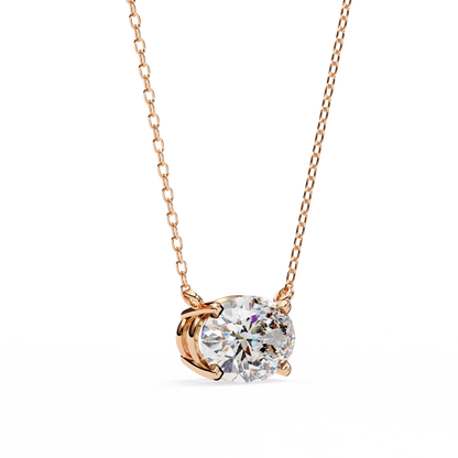 lab grown diamond | moissanite Jewellery One Cosora Lab Grown Diamond OR Moissanite Pendant by Rabbito Jewels