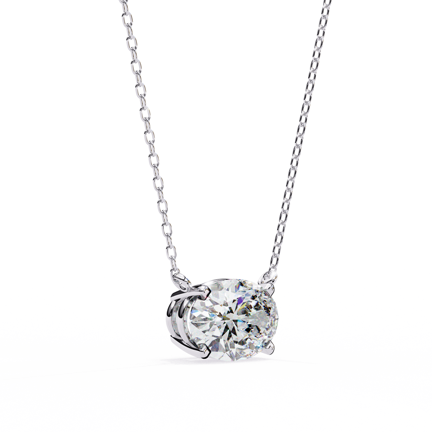 lab grown diamond | moissanite Jewellery One Cosora Lab Grown Diamond OR Moissanite Pendant by Rabbito Jewels