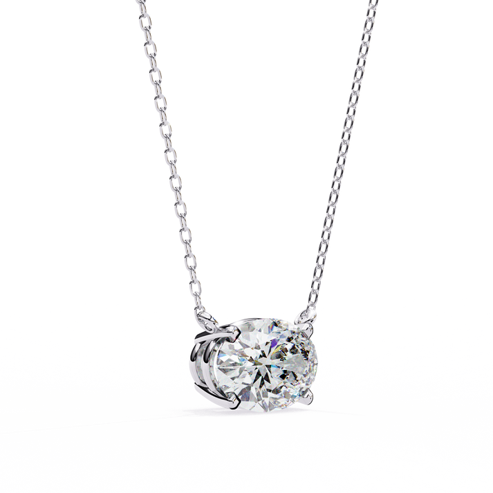 lab grown diamond | moissanite Jewellery One Cosora Lab Grown Diamond OR Moissanite Pendant by Rabbito Jewels