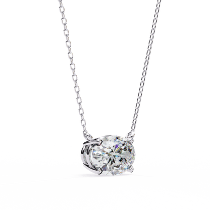 lab grown diamond | moissanite Jewellery One Cosora Lab Grown Diamond OR Moissanite Pendant by Rabbito Jewels