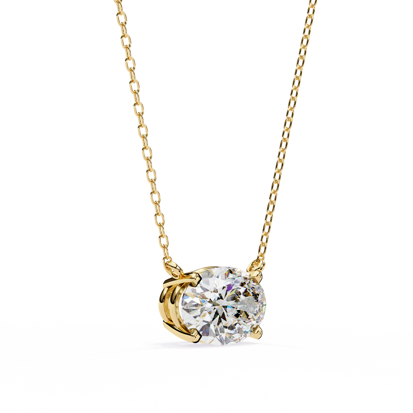 lab grown diamond | moissanite Jewellery One Cosora Lab Grown Diamond OR Moissanite Pendant by Rabbito Jewels
