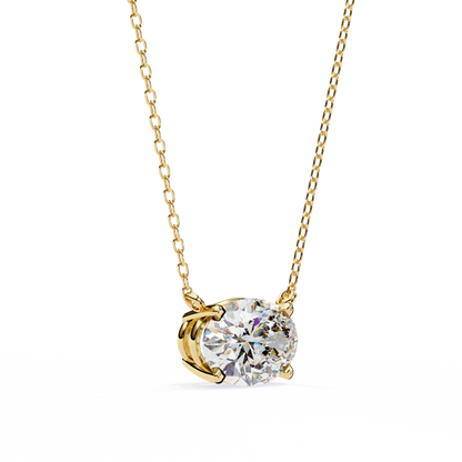 lab grown diamond | moissanite Jewellery One Cosora Lab Grown Diamond OR Moissanite Pendant by Rabbito Jewels