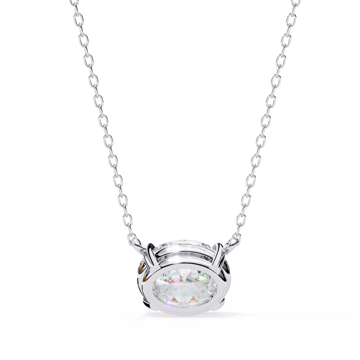 lab grown diamond | moissanite Jewellery One Cosora Lab Grown Diamond OR Moissanite Pendant by Rabbito Jewels