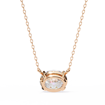 lab grown diamond | moissanite Jewellery One Cosora Lab Grown Diamond OR Moissanite Pendant by Rabbito Jewels