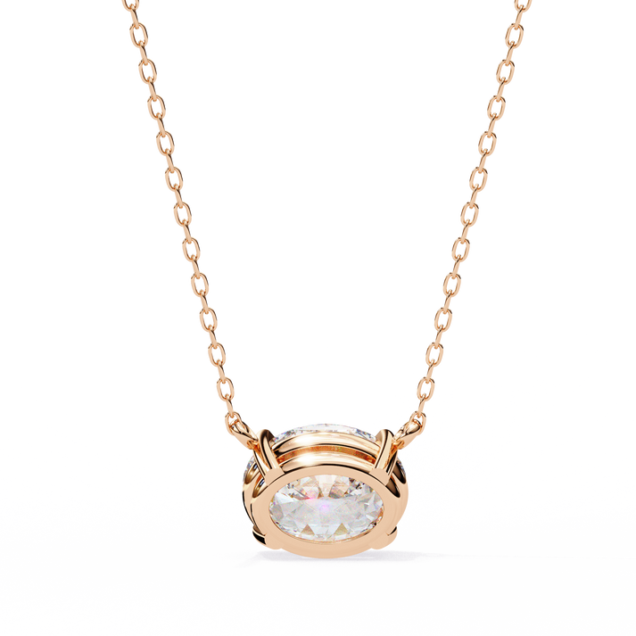 lab grown diamond | moissanite Jewellery One Cosora Lab Grown Diamond OR Moissanite Pendant by Rabbito Jewels