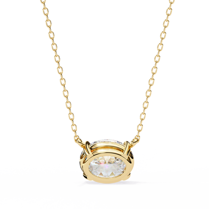 lab grown diamond | moissanite Jewellery One Cosora Lab Grown Diamond OR Moissanite Pendant by Rabbito Jewels