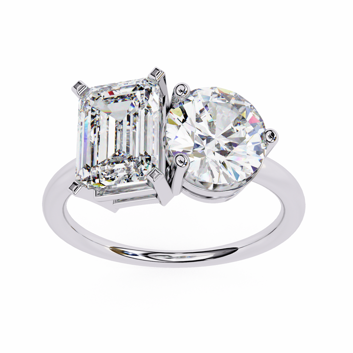 lab grown diamond | moissanite Jewellery Stellar Toi Moi Lab Grown Diamond OR Moissanite Ring by Rabbito Jewels
