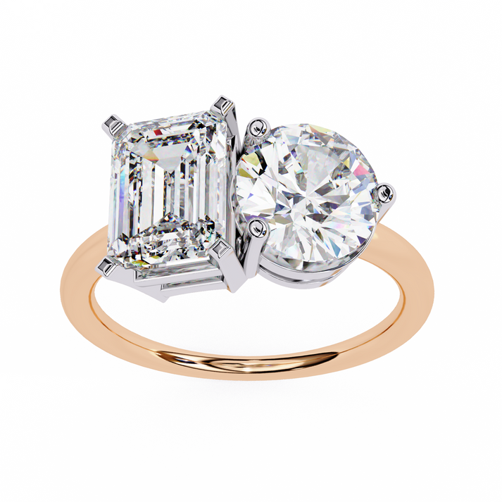 lab grown diamond | moissanite Jewellery Stellar Toi Moi Lab Grown Diamond OR Moissanite Ring by Rabbito Jewels