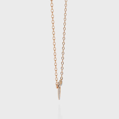 The Elsie Lab Grown Diamond OR Moissanite Pendant