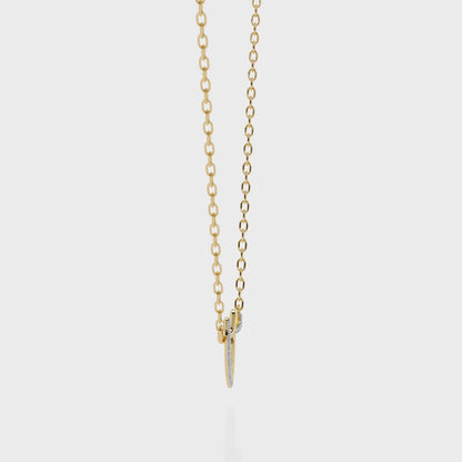 The Elsie Lab Grown Diamond OR Moissanite Pendant