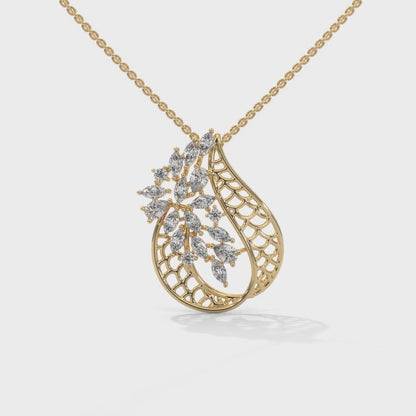 Blooming Bouquet Diamond Pendant